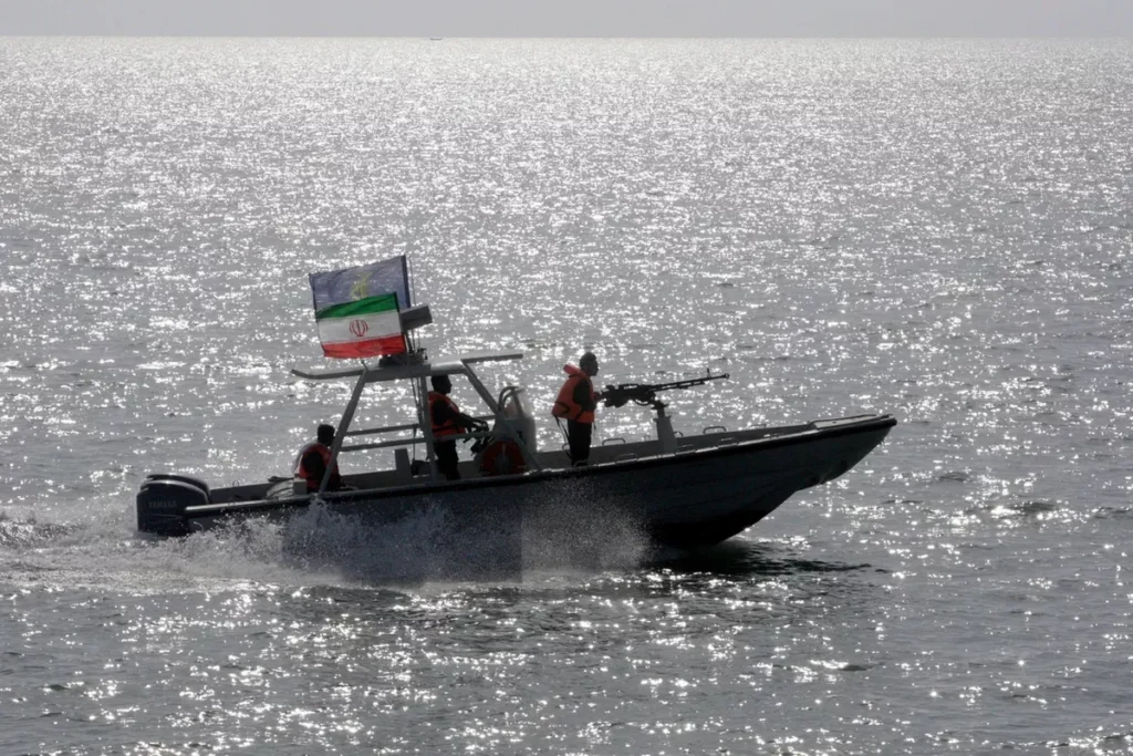 IRGC Harasses US Tanker in Strait of Hormuz IRGC-navay
