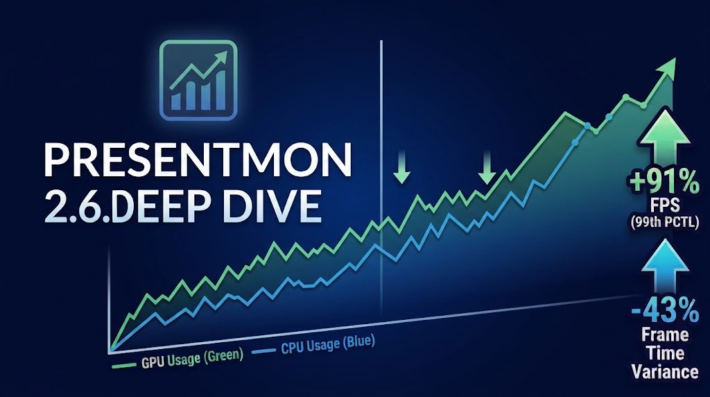 Intel PresentMon 2.6.0 Is Here: Lower CPU Overhead and Smarter Frame Metrics PRESENTMON 2.6.0